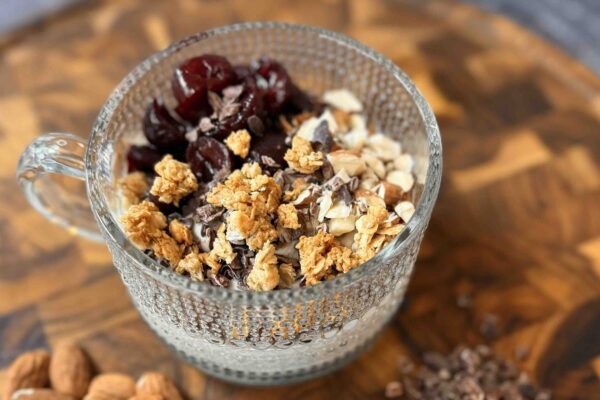 Organic Cherry Garcia High Protein Yogurt Bowl