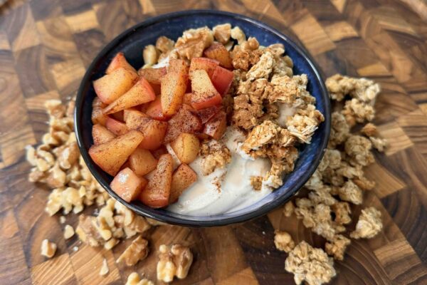 Organic Gluten-Free Apple Pie Crunch Protein Yogurt Bowl