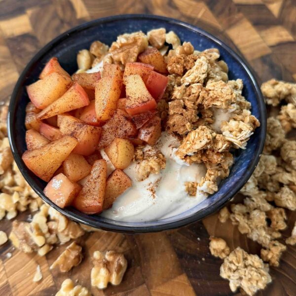 Organic Gluten-Free Apple Pie Crunch Protein Yogurt Bowl