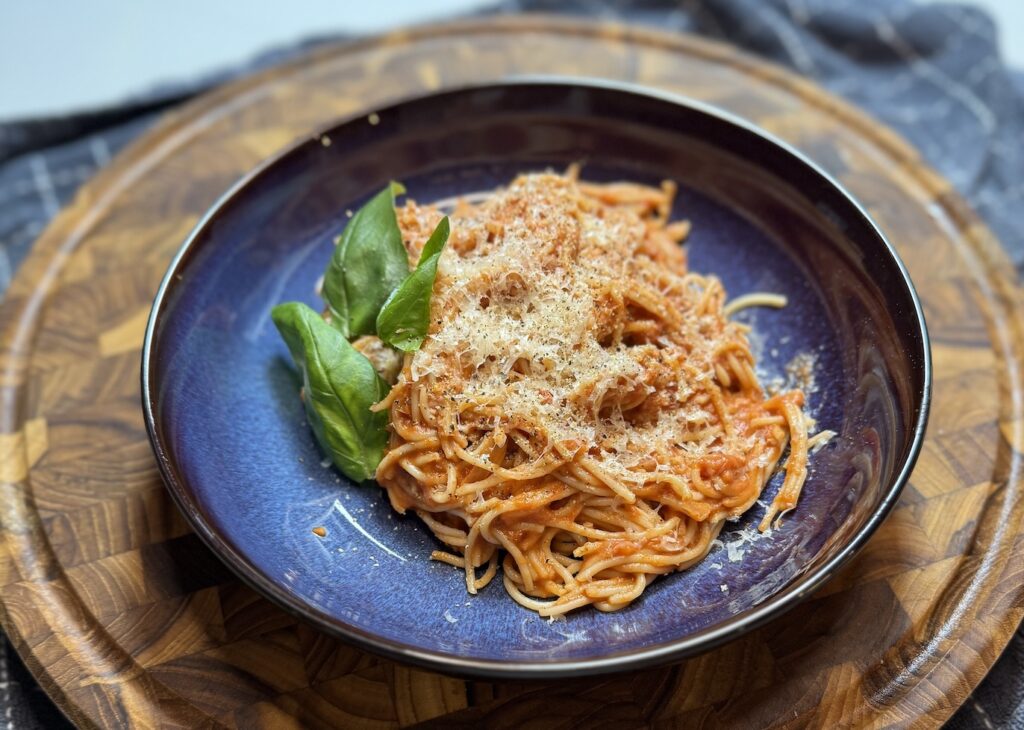 Dairy Free Vodka Pasta