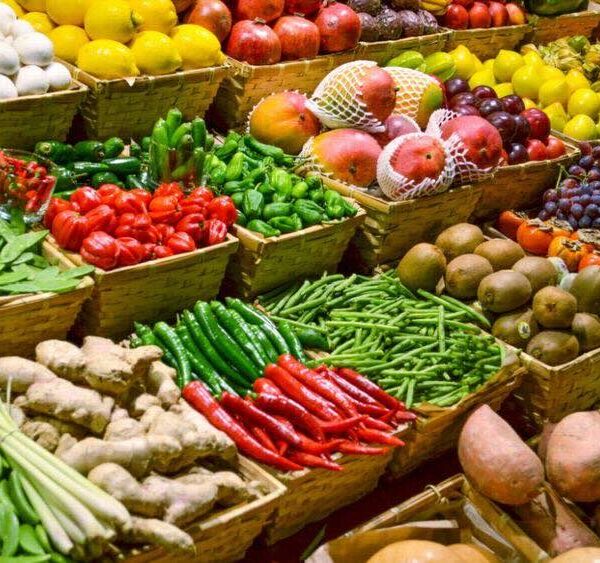 fruits and vegetables organic