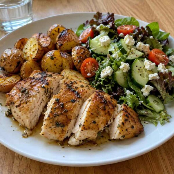 Fueled & Free e-cookbook cover — free gluten-free, high-protein recipe collection